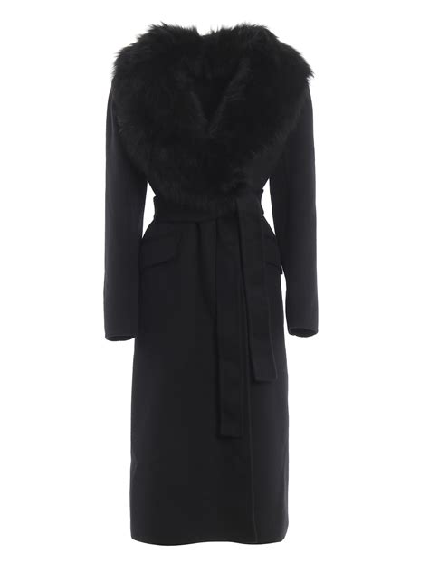 prada coat with fur collar|prada coats on sale.